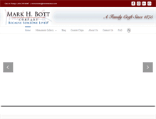 Tablet Screenshot of markhbottco.com